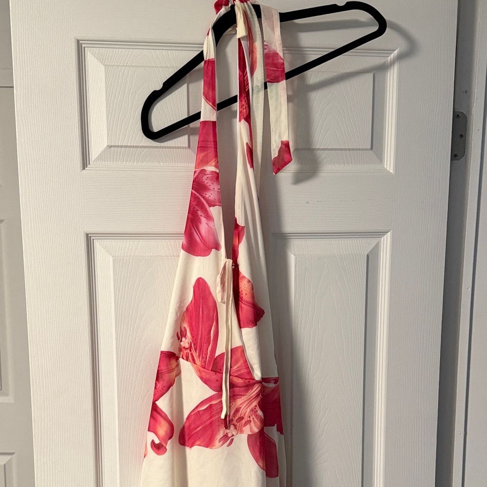 SHEIN Pink Floral Mini Dress